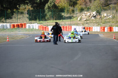 08/11/2009 : 5ème manche du Championnat du Sud 2009 à Ganges (photos Antoine Camblor) 2009 — karting