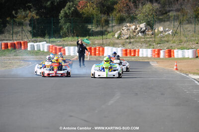 08/11/2009 : 5ème manche du Championnat du Sud 2009 à Ganges (photos Antoine Camblor) 2009 — karting