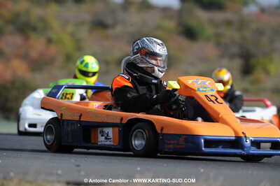 08/11/2009 : 5ème manche du Championnat du Sud 2009 à Ganges (photos Antoine Camblor) 2009 — karting
