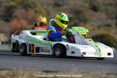 08/11/2009 : 5ème manche du Championnat du Sud 2009 à Ganges (photos Antoine Camblor) 2009 — karting