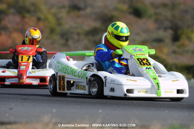 08/11/2009 : 5ème manche du Championnat du Sud 2009 à Ganges (photos Antoine Camblor) 2009 — karting