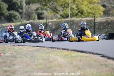08/11/2009 : 5ème manche du Championnat du Sud 2009 à Ganges (photos Antoine Camblor) 2009 — karting