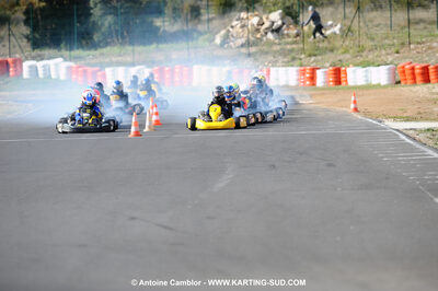 08/11/2009 : 5ème manche du Championnat du Sud 2009 à Ganges (photos Antoine Camblor) 2009 — karting