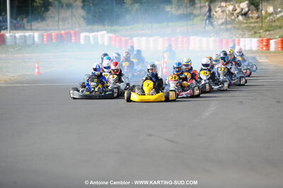 08/11/2009 : 5ème manche du Championnat du Sud 2009 à Ganges (photos Antoine Camblor) 2009 — karting