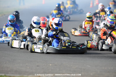 08/11/2009 : 5ème manche du Championnat du Sud 2009 à Ganges (photos Antoine Camblor) 2009 — karting