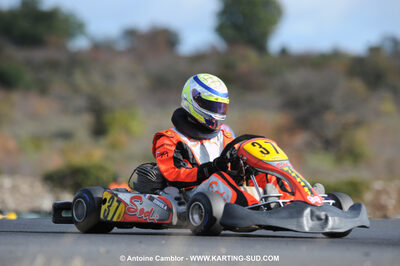 08/11/2009 : 5ème manche du Championnat du Sud 2009 à Ganges (photos Antoine Camblor) 2009 — karting