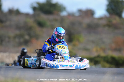 08/11/2009 : 5ème manche du Championnat du Sud 2009 à Ganges (photos Antoine Camblor) 2009 — karting
