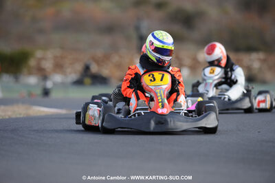 08/11/2009 : 5ème manche du Championnat du Sud 2009 à Ganges (photos Antoine Camblor) 2009 — karting