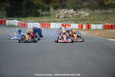 08/11/2009 : 5ème manche du Championnat du Sud 2009 à Ganges (photos Antoine Camblor) 2009 — karting