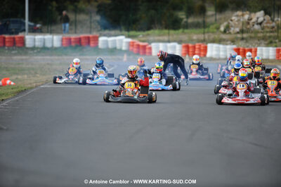 08/11/2009 : 5ème manche du Championnat du Sud 2009 à Ganges (photos Antoine Camblor) 2009 — karting