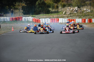 08/11/2009 : 5ème manche du Championnat du Sud 2009 à Ganges (photos Antoine Camblor) 2009 — karting