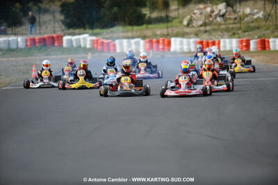 08/11/2009 : 5ème manche du Championnat du Sud 2009 à Ganges (photos Antoine Camblor) 2009 — karting