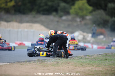 08/11/2009 : 5ème manche du Championnat du Sud 2009 à Ganges (photos Antoine Camblor) 2009 — karting