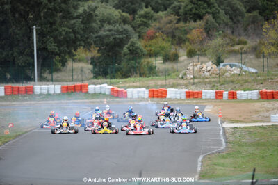08/11/2009 : 5ème manche du Championnat du Sud 2009 à Ganges (photos Antoine Camblor) 2009 — karting