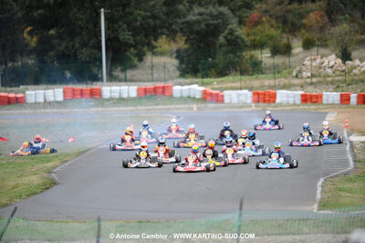 08/11/2009 : 5ème manche du Championnat du Sud 2009 à Ganges (photos Antoine Camblor) 2009 — karting