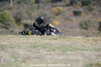 08/11/2009 : 5ème manche du Championnat du Sud 2009 à Ganges (photos Antoine Camblor) 2009 — karting