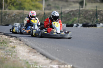 08/11/2009 : 5ème manche du Championnat du Sud 2009 à Ganges (photos Antoine Camblor) 2009 — karting