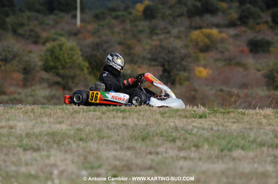 08/11/2009 : 5ème manche du Championnat du Sud 2009 à Ganges (photos Antoine Camblor) 2009 — karting