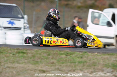 08/11/2009 : 5ème manche du Championnat du Sud 2009 à Ganges (photos Antoine Camblor) 2009 — karting