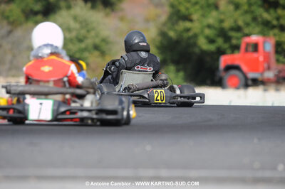 08/11/2009 : 5ème manche du Championnat du Sud 2009 à Ganges (photos Antoine Camblor) 2009 — karting