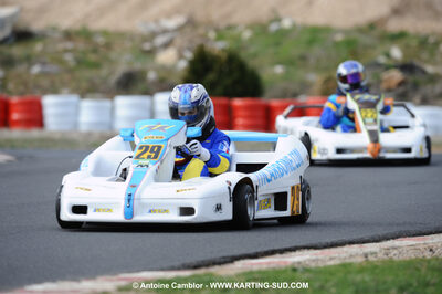 08/11/2009 : 5ème manche du Championnat du Sud 2009 à Ganges (photos Antoine Camblor) 2009 — karting