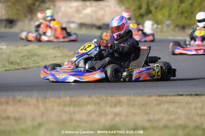 08/11/2009 : 5ème manche du Championnat du Sud 2009 à Ganges (photos Antoine Camblor) 2009 — karting