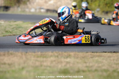 08/11/2009 : 5ème manche du Championnat du Sud 2009 à Ganges (photos Antoine Camblor) 2009 — karting