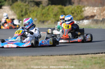 08/11/2009 : 5ème manche du Championnat du Sud 2009 à Ganges (photos Antoine Camblor) 2009 — karting
