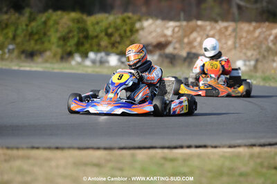 08/11/2009 : 5ème manche du Championnat du Sud 2009 à Ganges (photos Antoine Camblor) 2009 — karting