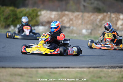 08/11/2009 : 5ème manche du Championnat du Sud 2009 à Ganges (photos Antoine Camblor) 2009 — karting