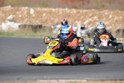 08/11/2009 : 5ème manche du Championnat du Sud 2009 à Ganges (photos Antoine Camblor) 2009 — karting