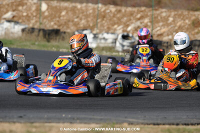 08/11/2009 : 5ème manche du Championnat du Sud 2009 à Ganges (photos Antoine Camblor) 2009 — karting