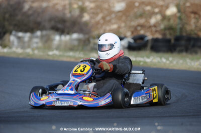 08/11/2009 : 5ème manche du Championnat du Sud 2009 à Ganges (photos Antoine Camblor) 2009 — karting