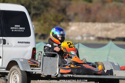 08/11/2009 : 5ème manche du Championnat du Sud 2009 à Ganges (photos Antoine Camblor) 2009 — karting