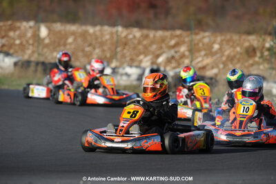 08/11/2009 : 5ème manche du Championnat du Sud 2009 à Ganges (photos Antoine Camblor) 2009 — karting