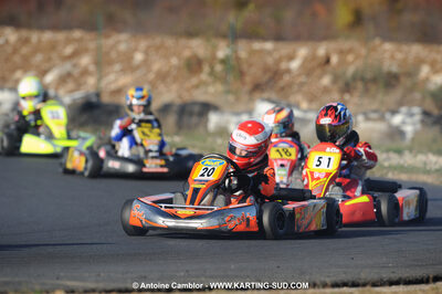 08/11/2009 : 5ème manche du Championnat du Sud 2009 à Ganges (photos Antoine Camblor) 2009 — karting
