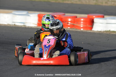 08/11/2009 : 5ème manche du Championnat du Sud 2009 à Ganges (photos Antoine Camblor) 2009 — karting