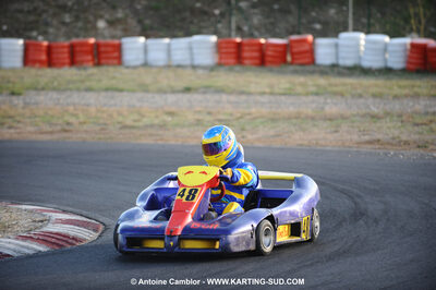 08/11/2009 : 5ème manche du Championnat du Sud 2009 à Ganges (photos Antoine Camblor) 2009 — karting