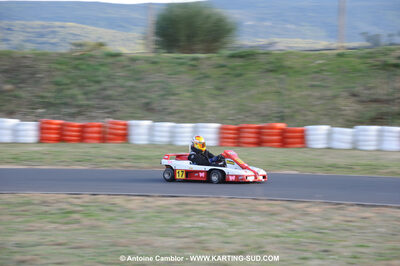 08/11/2009 : 5ème manche du Championnat du Sud 2009 à Ganges (photos Antoine Camblor) 2009 — karting