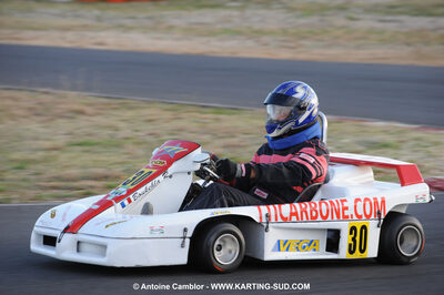 08/11/2009 : 5ème manche du Championnat du Sud 2009 à Ganges (photos Antoine Camblor) 2009 — karting