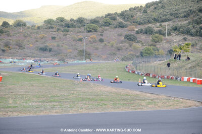 08/11/2009 : 5ème manche du Championnat du Sud 2009 à Ganges (photos Antoine Camblor) 2009 — karting