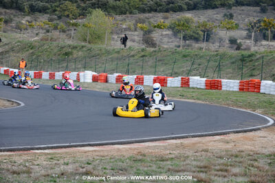 08/11/2009 : 5ème manche du Championnat du Sud 2009 à Ganges (photos Antoine Camblor) 2009 — karting