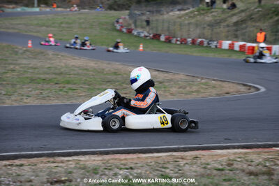 08/11/2009 : 5ème manche du Championnat du Sud 2009 à Ganges (photos Antoine Camblor) 2009 — karting