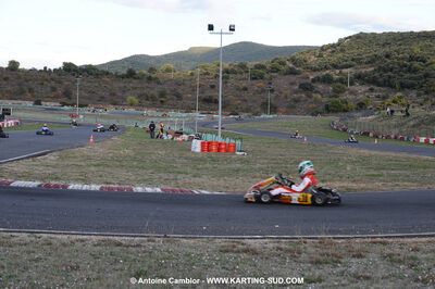 08/11/2009 : 5ème manche du Championnat du Sud 2009 à Ganges (photos Antoine Camblor) 2009 — karting