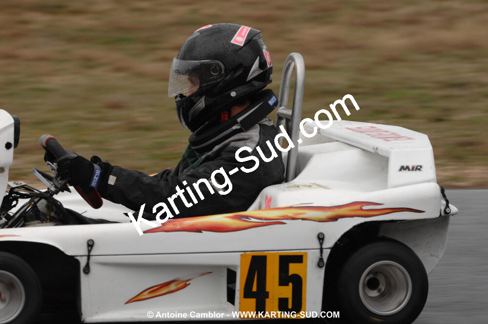 08/11/2009 : 5ème manche du Championnat du Sud 2009 à Ganges (photos Antoine Camblor) 2009 — karting