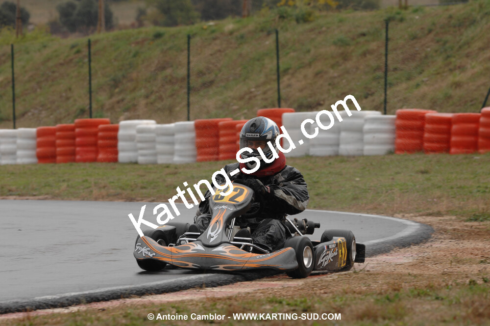 08/11/2009 : 5ème manche du Championnat du Sud 2009 à Ganges (photos Antoine Camblor) 2009 — karting