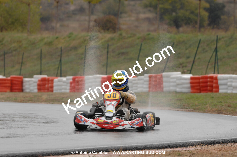 08/11/2009 : 5ème manche du Championnat du Sud 2009 à Ganges (photos Antoine Camblor) 2009 — karting