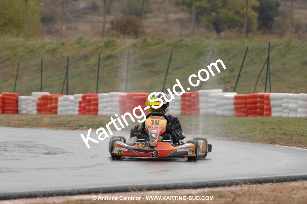 08/11/2009 : 5ème manche du Championnat du Sud 2009 à Ganges (photos Antoine Camblor) 2009 — karting