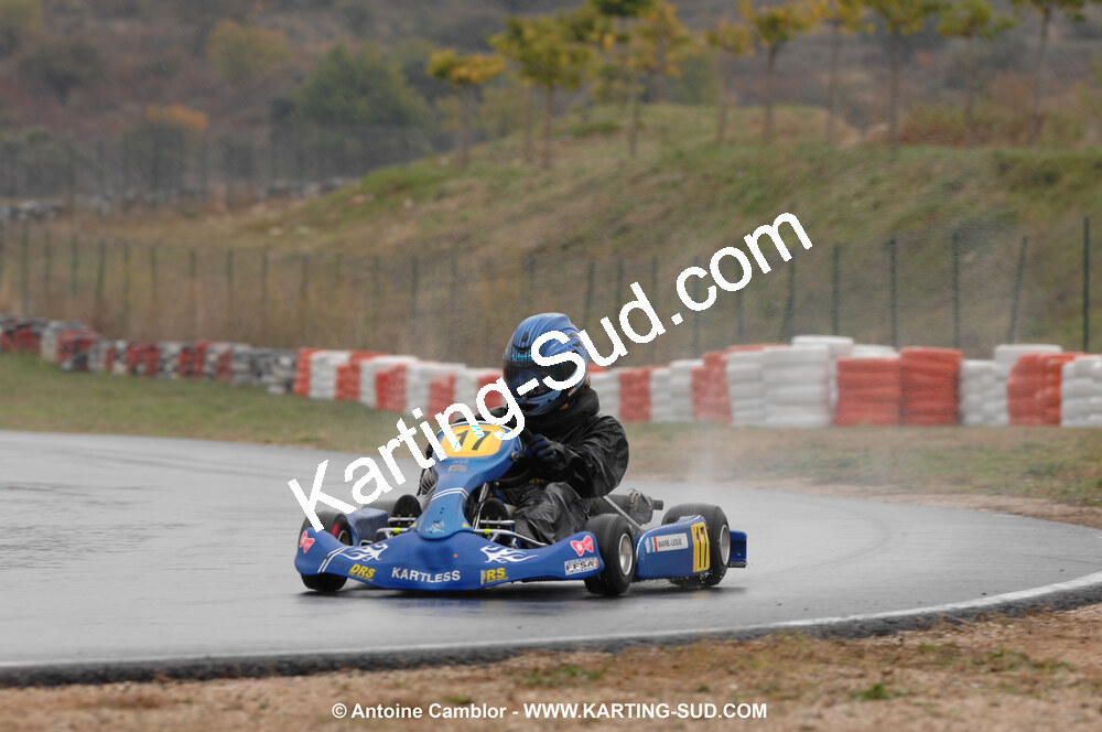 08/11/2009 : 5ème manche du Championnat du Sud 2009 à Ganges (photos Antoine Camblor) 2009 — karting