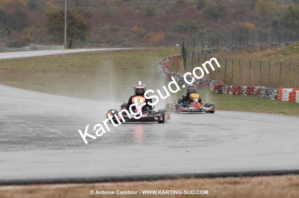 08/11/2009 : 5ème manche du Championnat du Sud 2009 à Ganges (photos Antoine Camblor) 2009 — karting
